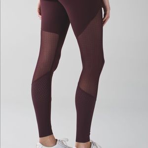 Lululemon Barre Star Mesh Pants Size 4
